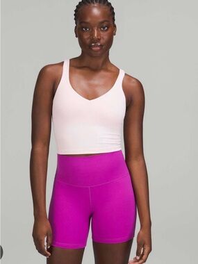 lululemon athletica strawberry milkshake align cropped tank